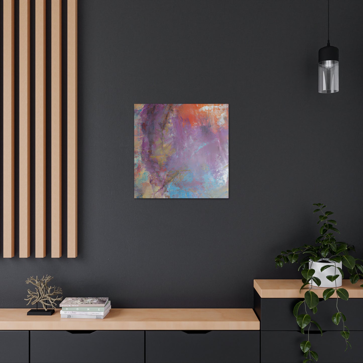 Mystical Reflections of Dawn. - Canvas