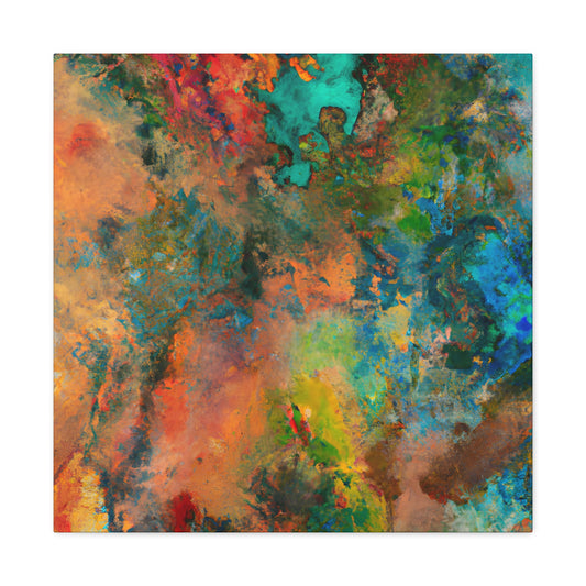 Nightswirl Reflection. - Canvas