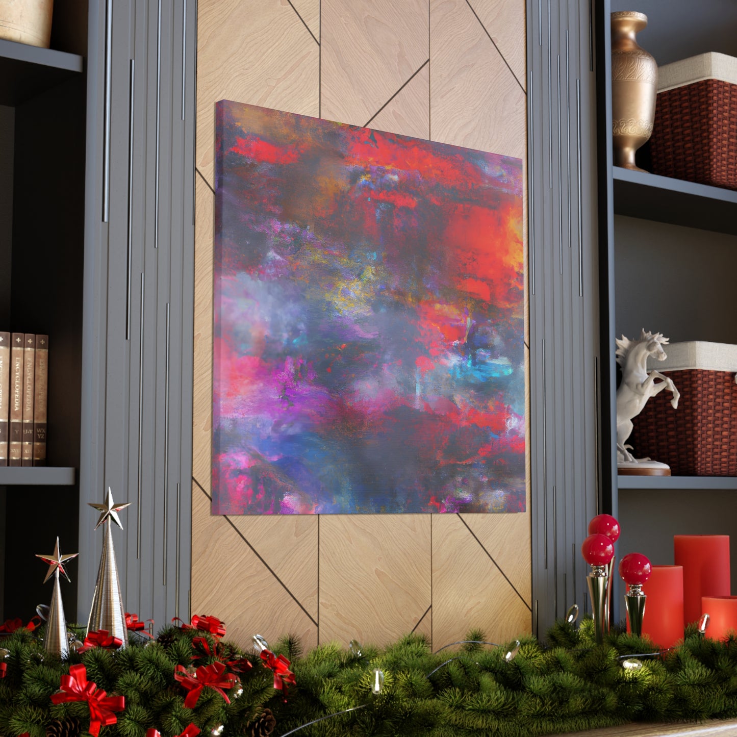 "Spectrum Cascade" - Canvas