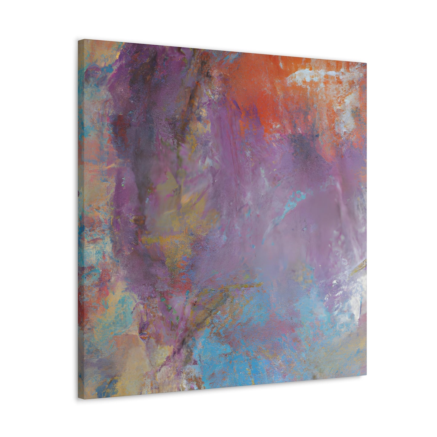 Mystical Reflections of Dawn. - Canvas