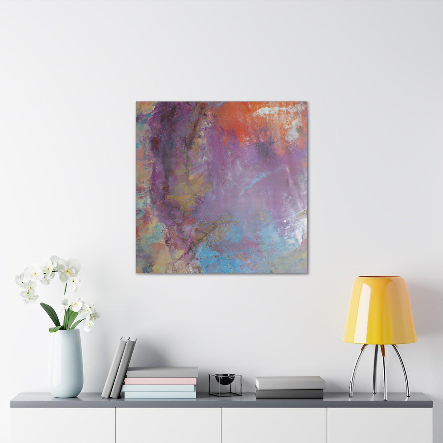 Mystical Reflections of Dawn. - Canvas