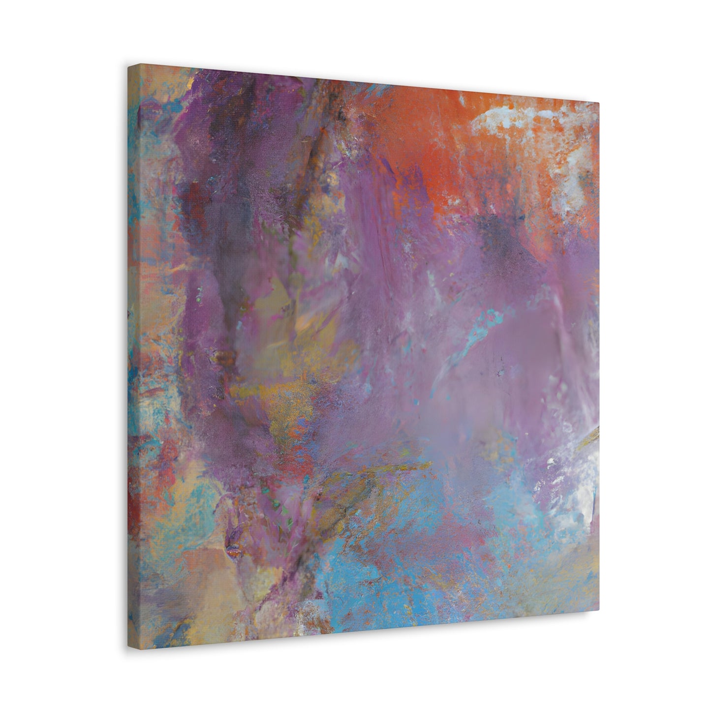 Mystical Reflections of Dawn. - Canvas