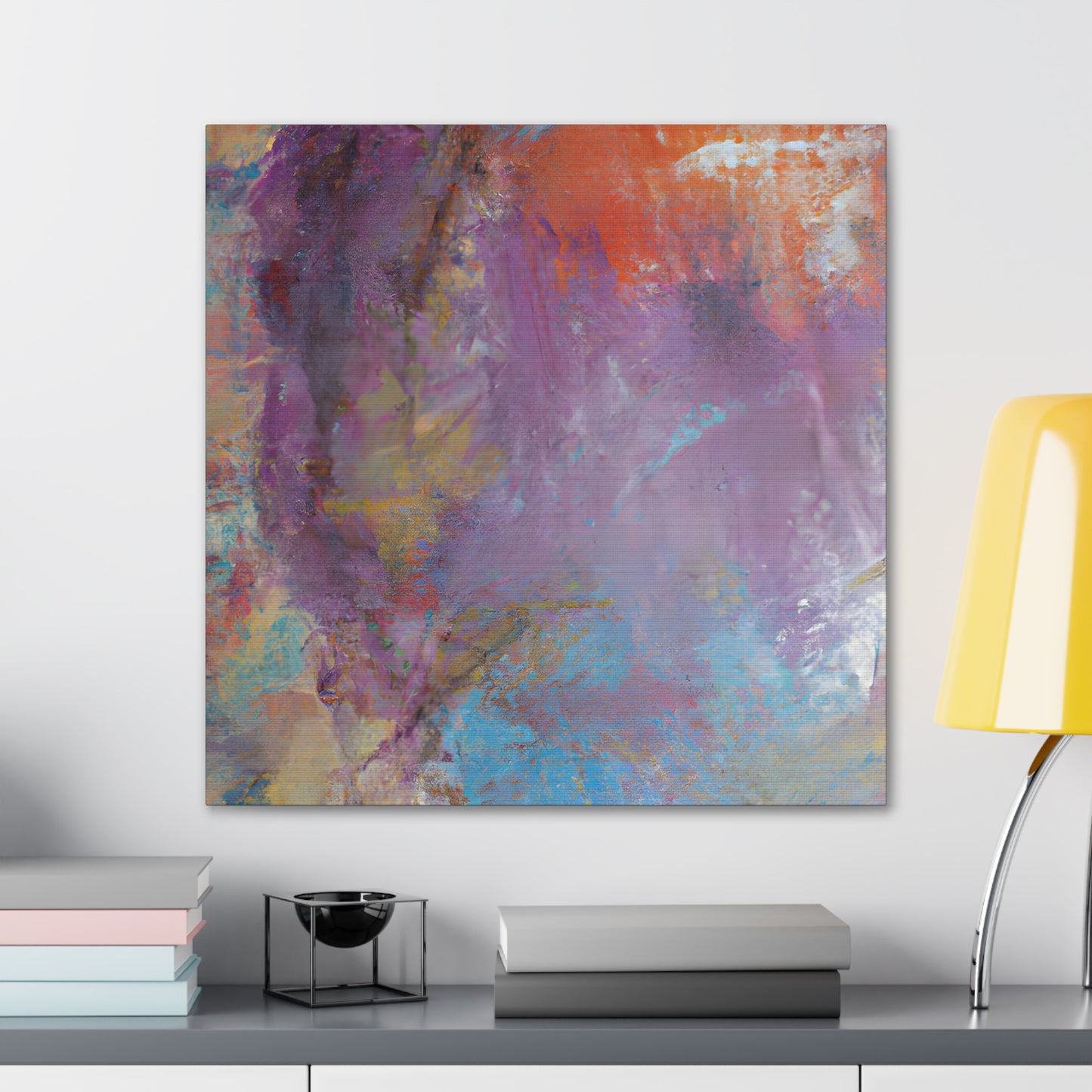 Mystical Reflections of Dawn. - Canvas