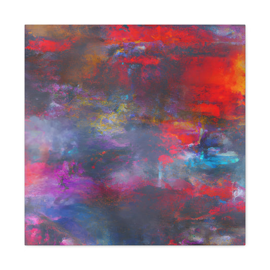 "Spectrum Cascade" - Canvas