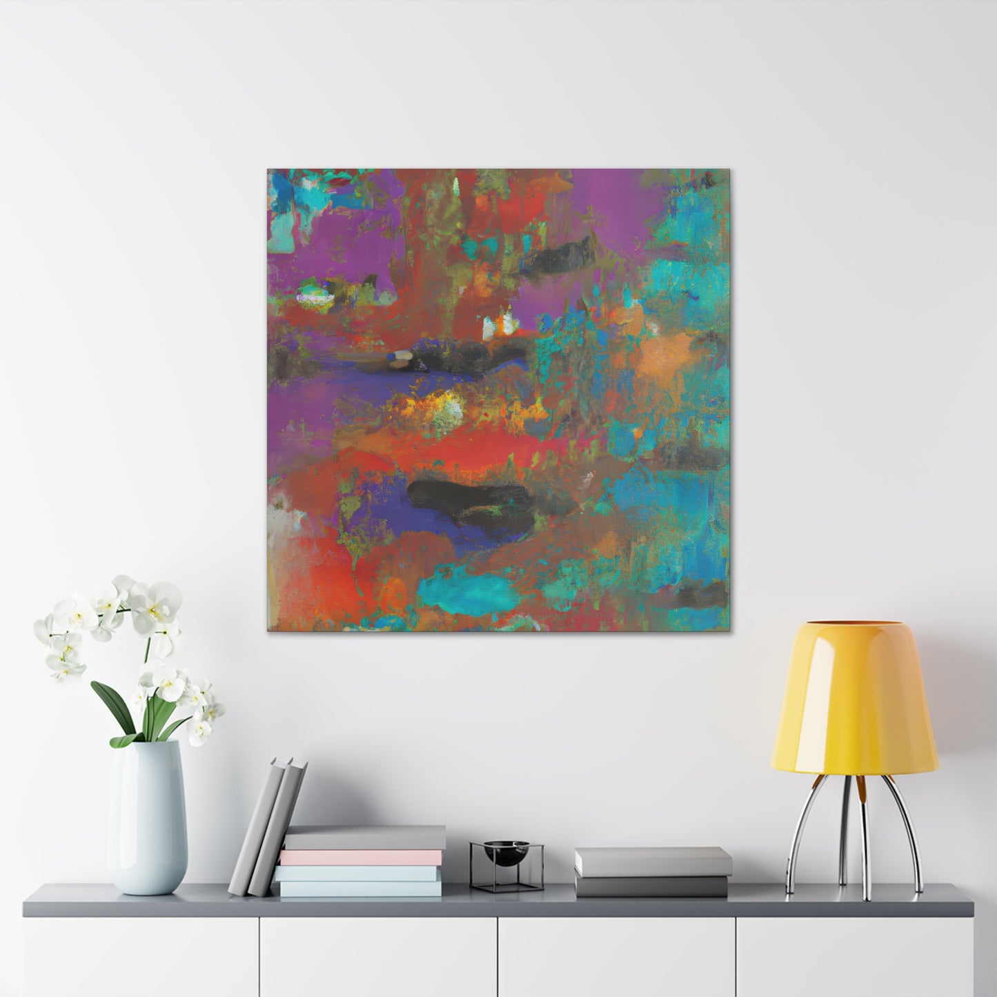 Ferrari's Dream. - Canvas