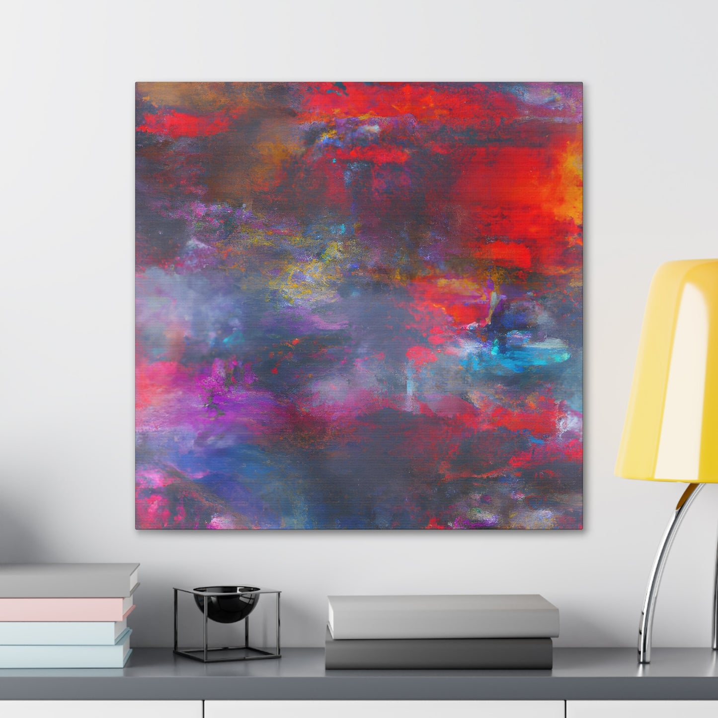 "Spectrum Cascade" - Canvas