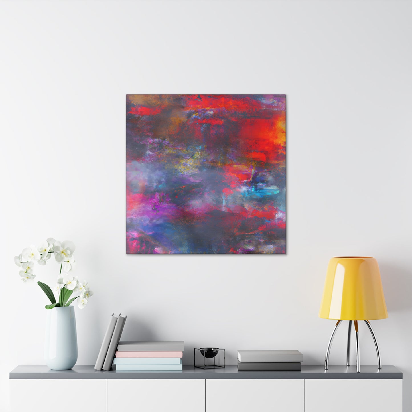 "Spectrum Cascade" - Canvas