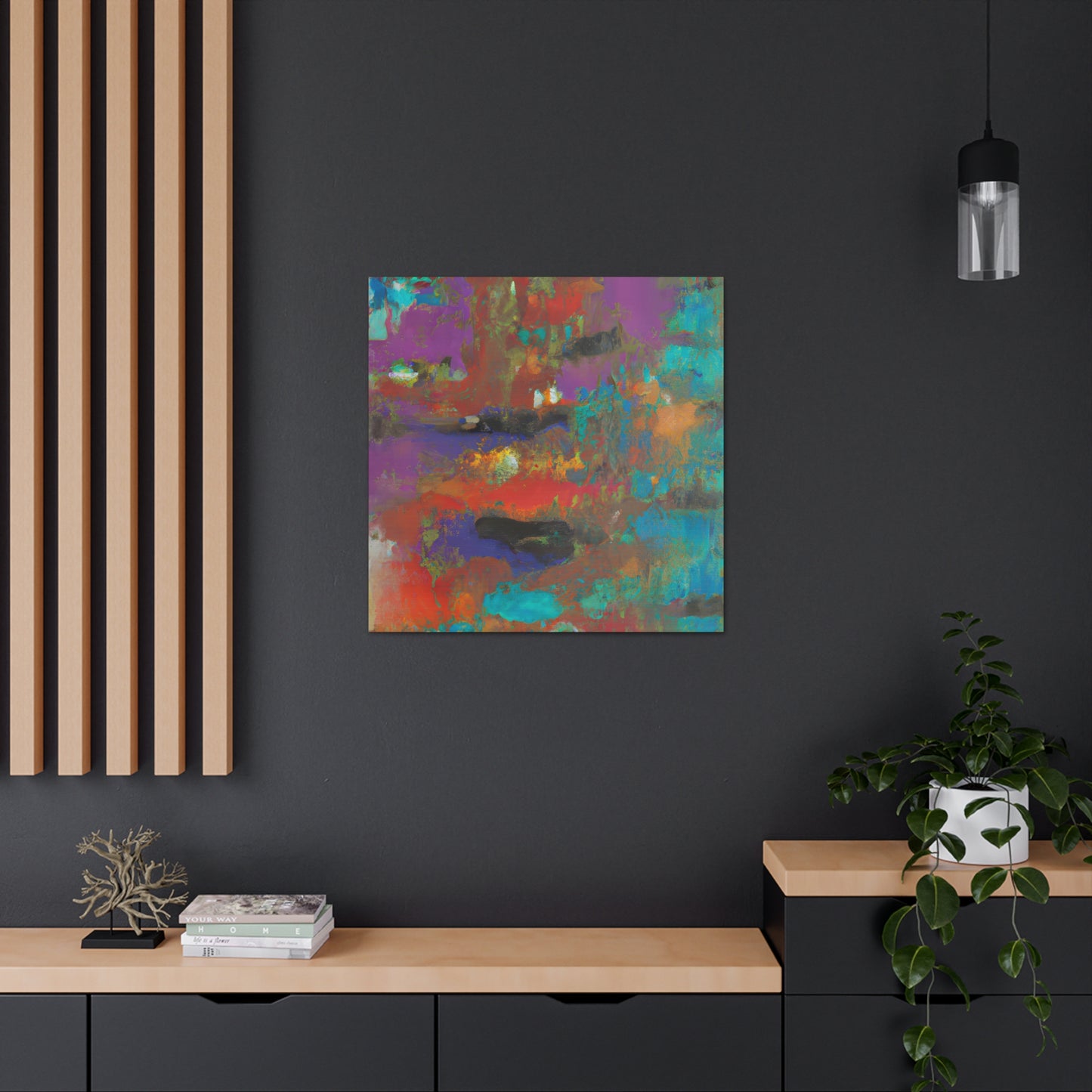 Ferrari's Dream. - Canvas