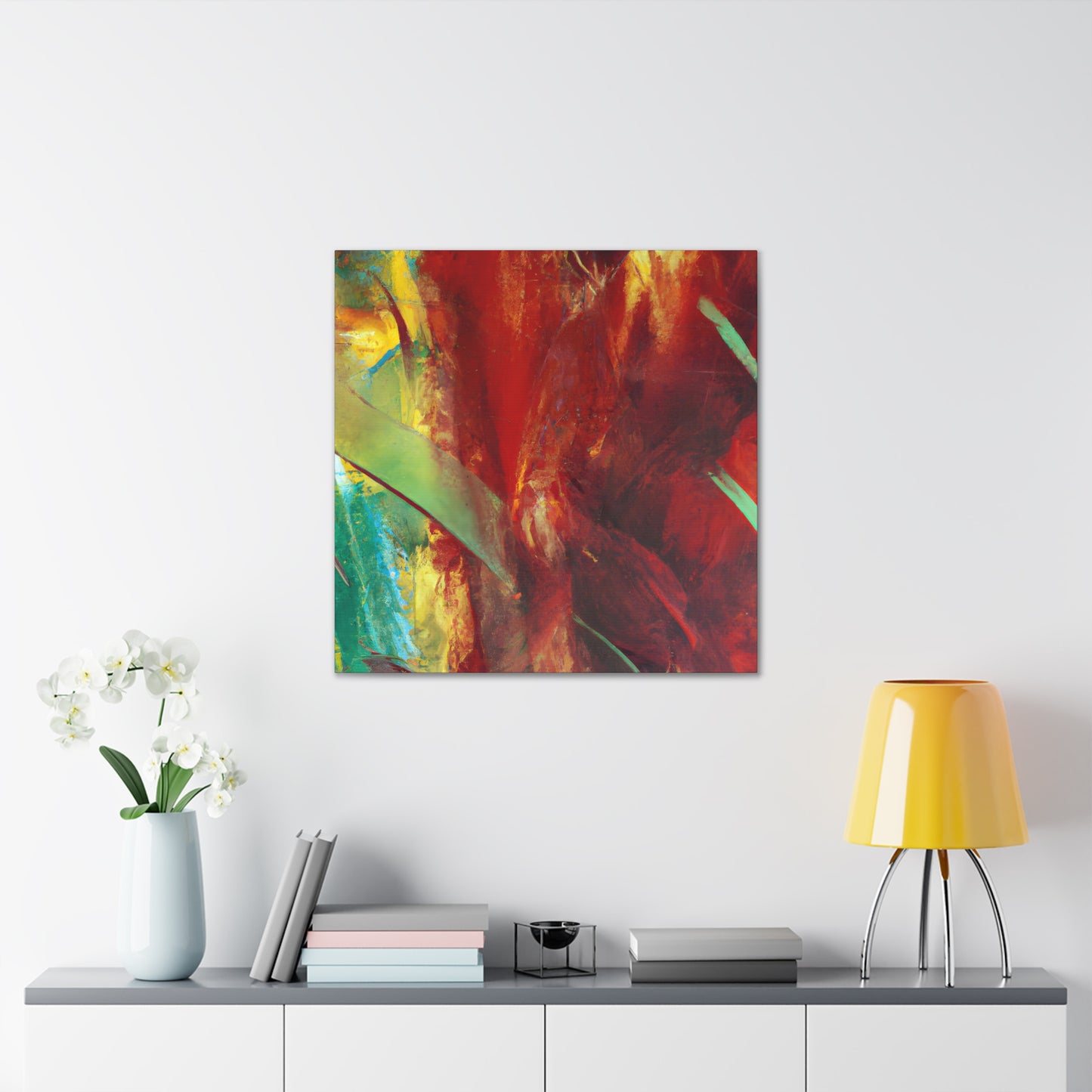 Aurora's Reflection. - Canvas