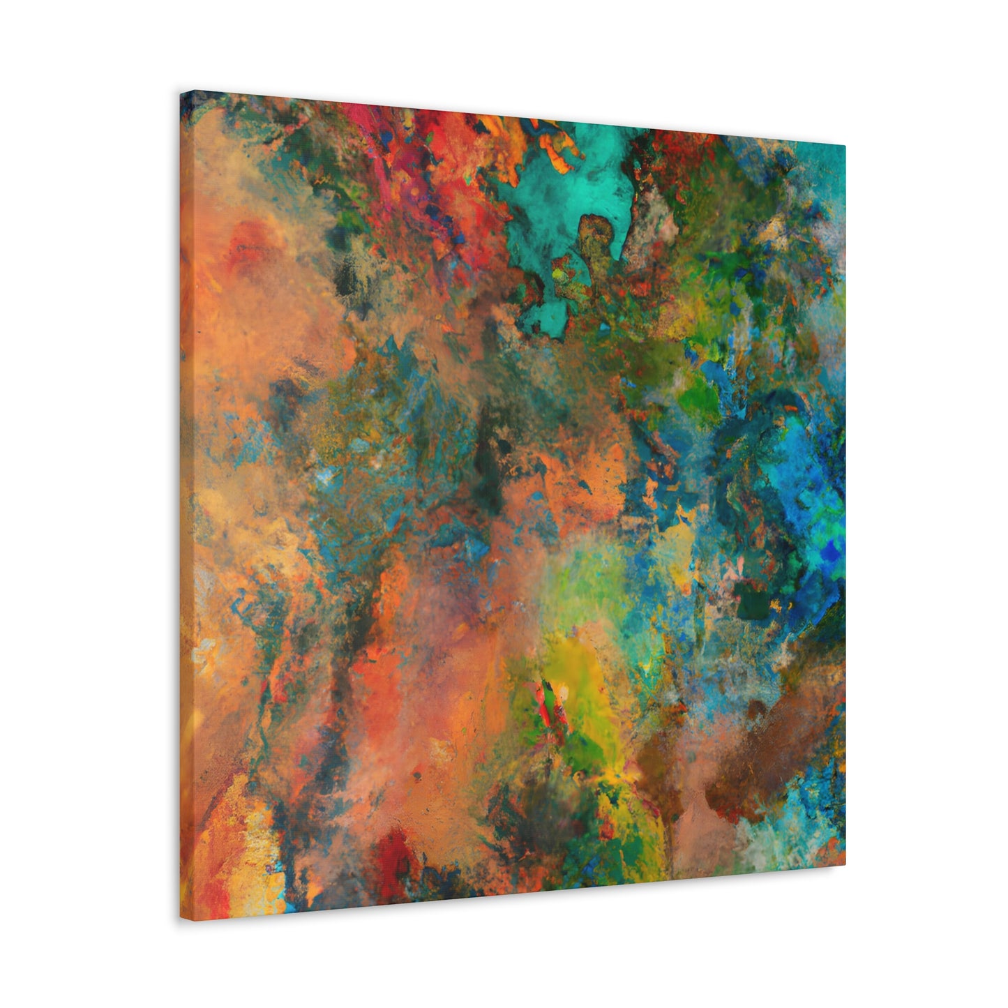 Nightswirl Reflection. - Canvas