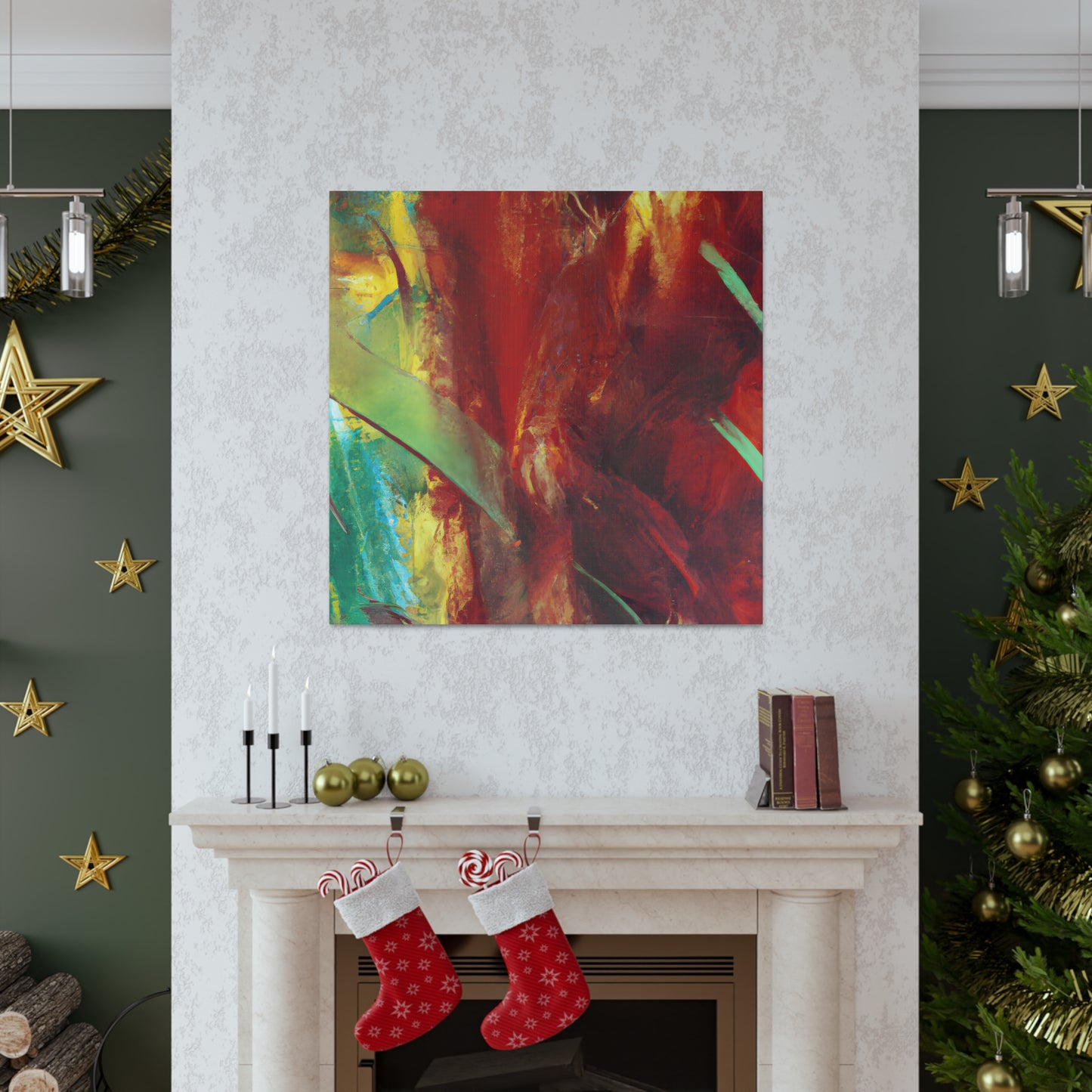 Aurora's Reflection. - Canvas