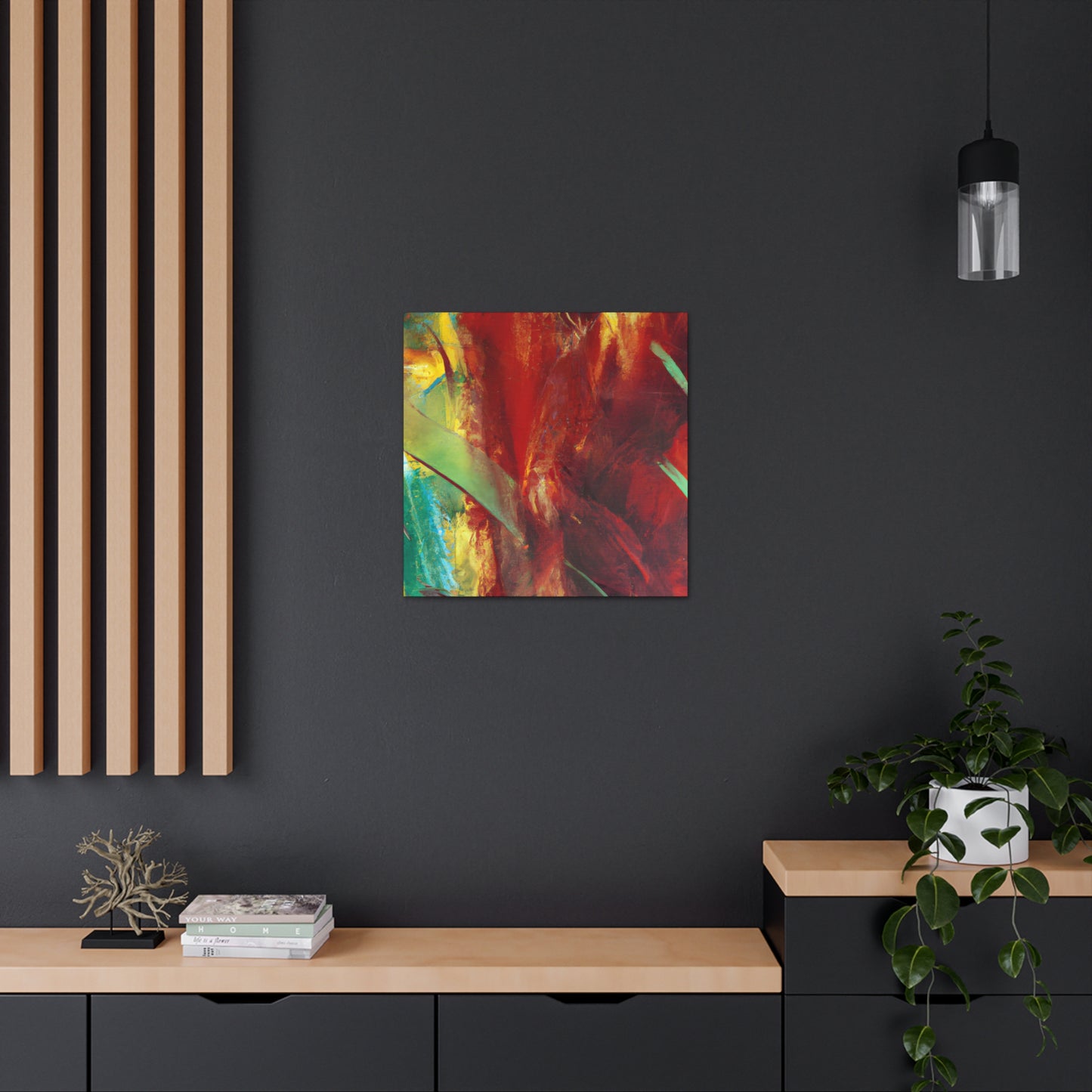 Aurora's Reflection. - Canvas