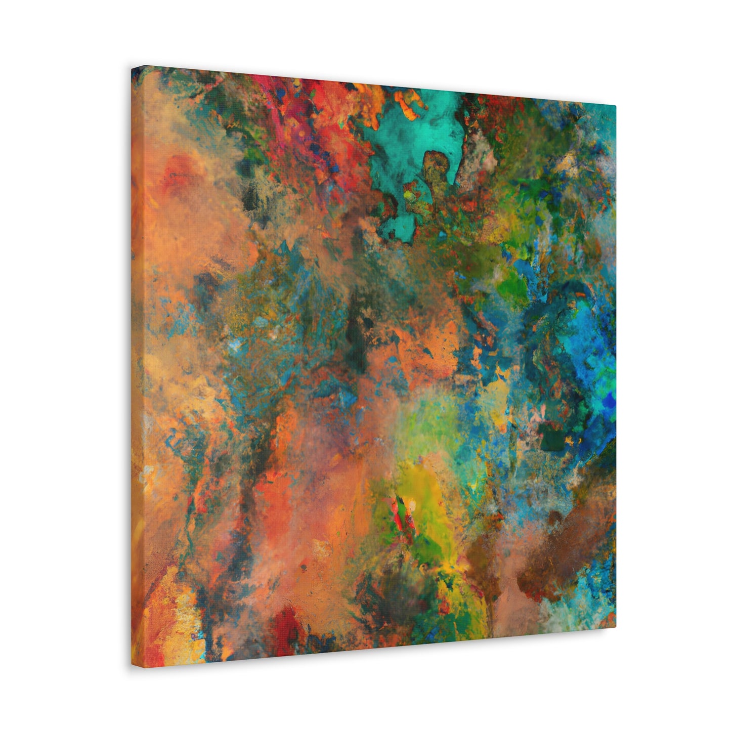 Nightswirl Reflection. - Canvas