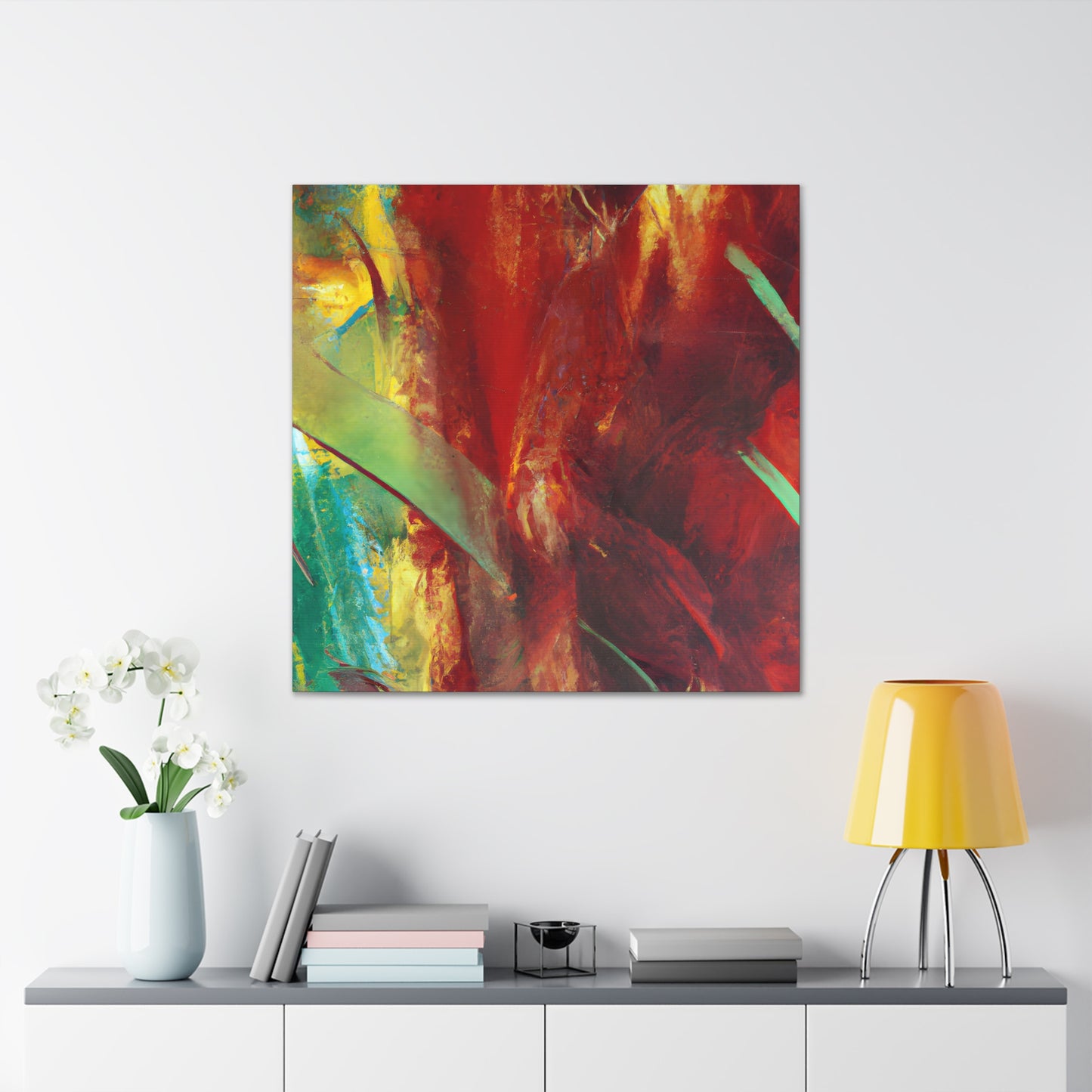Aurora's Reflection. - Canvas