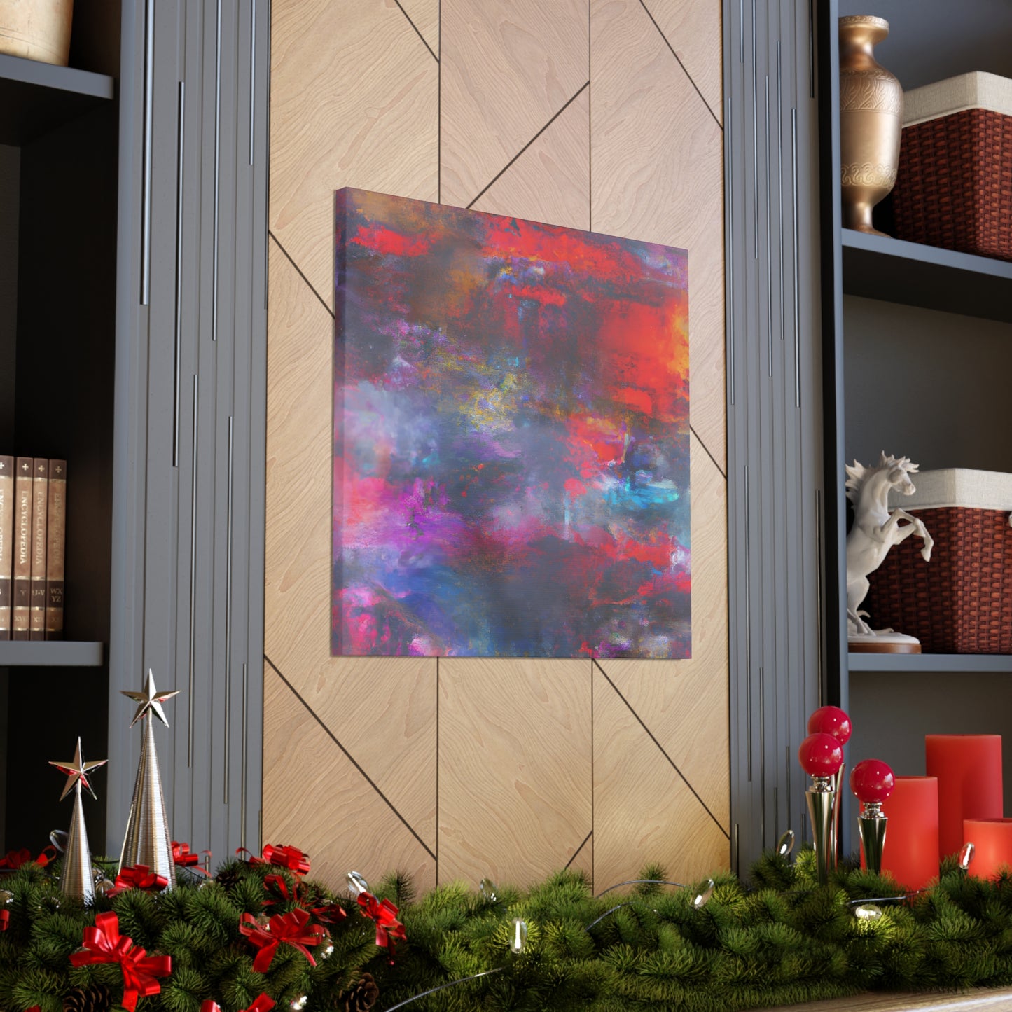 "Spectrum Cascade" - Canvas