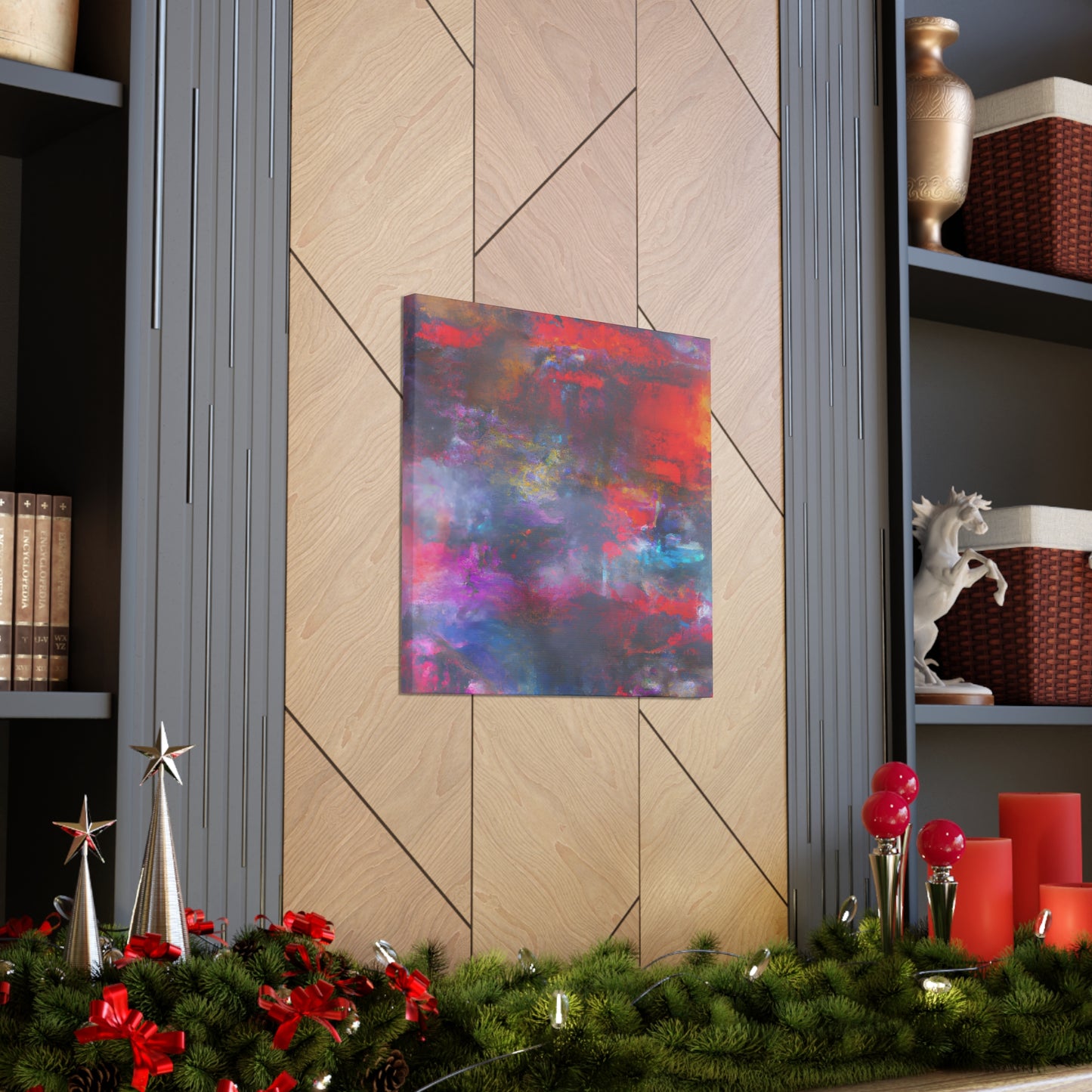 "Spectrum Cascade" - Canvas