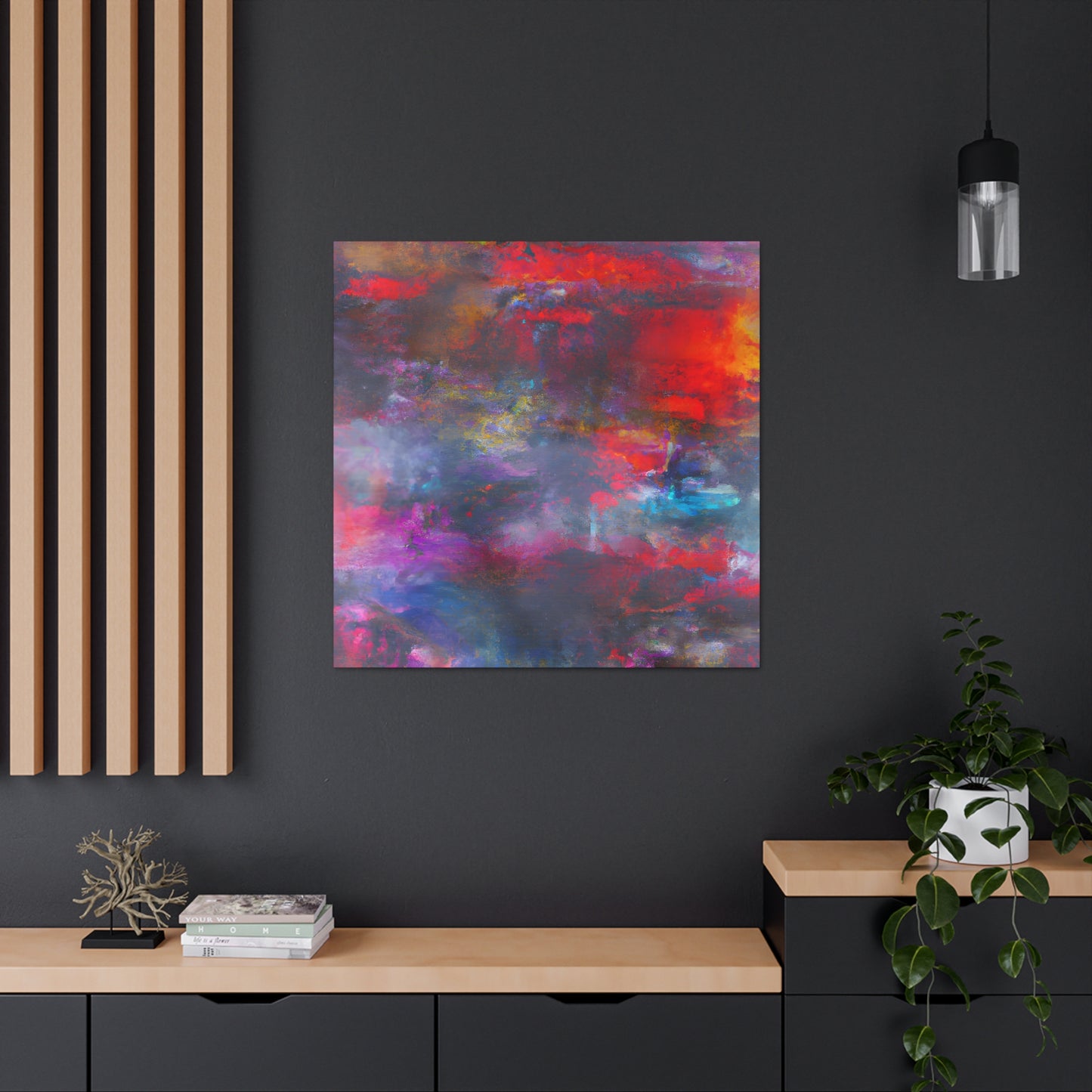 "Spectrum Cascade" - Canvas
