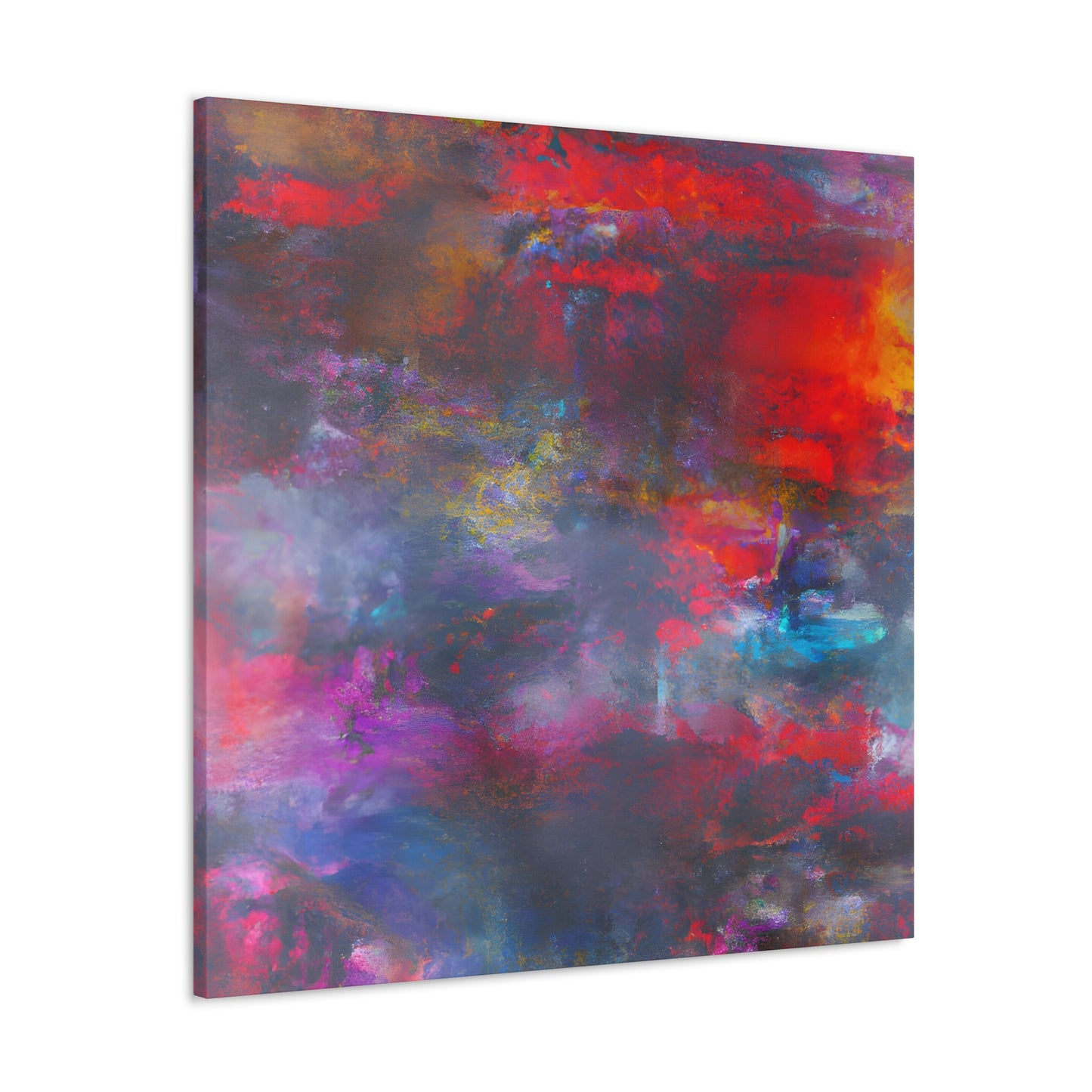 "Spectrum Cascade" - Canvas
