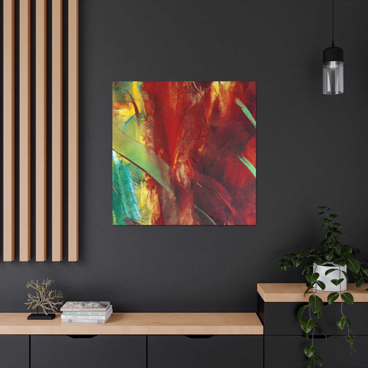 Aurora's Reflection. - Canvas