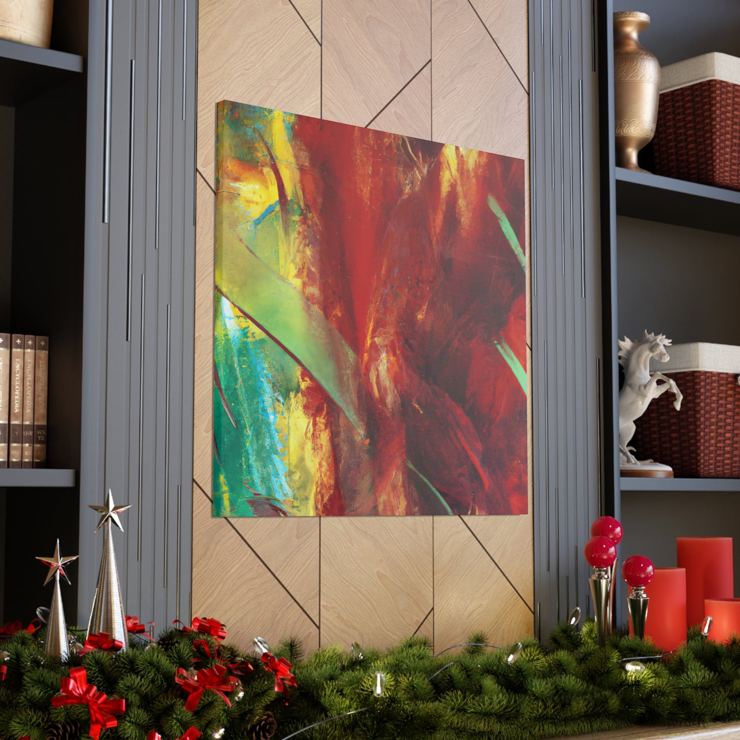 Aurora's Reflection. - Canvas