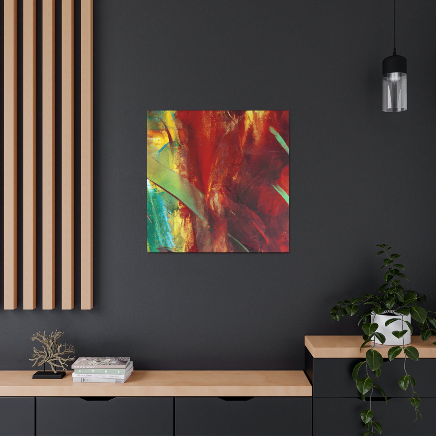 Aurora's Reflection. - Canvas
