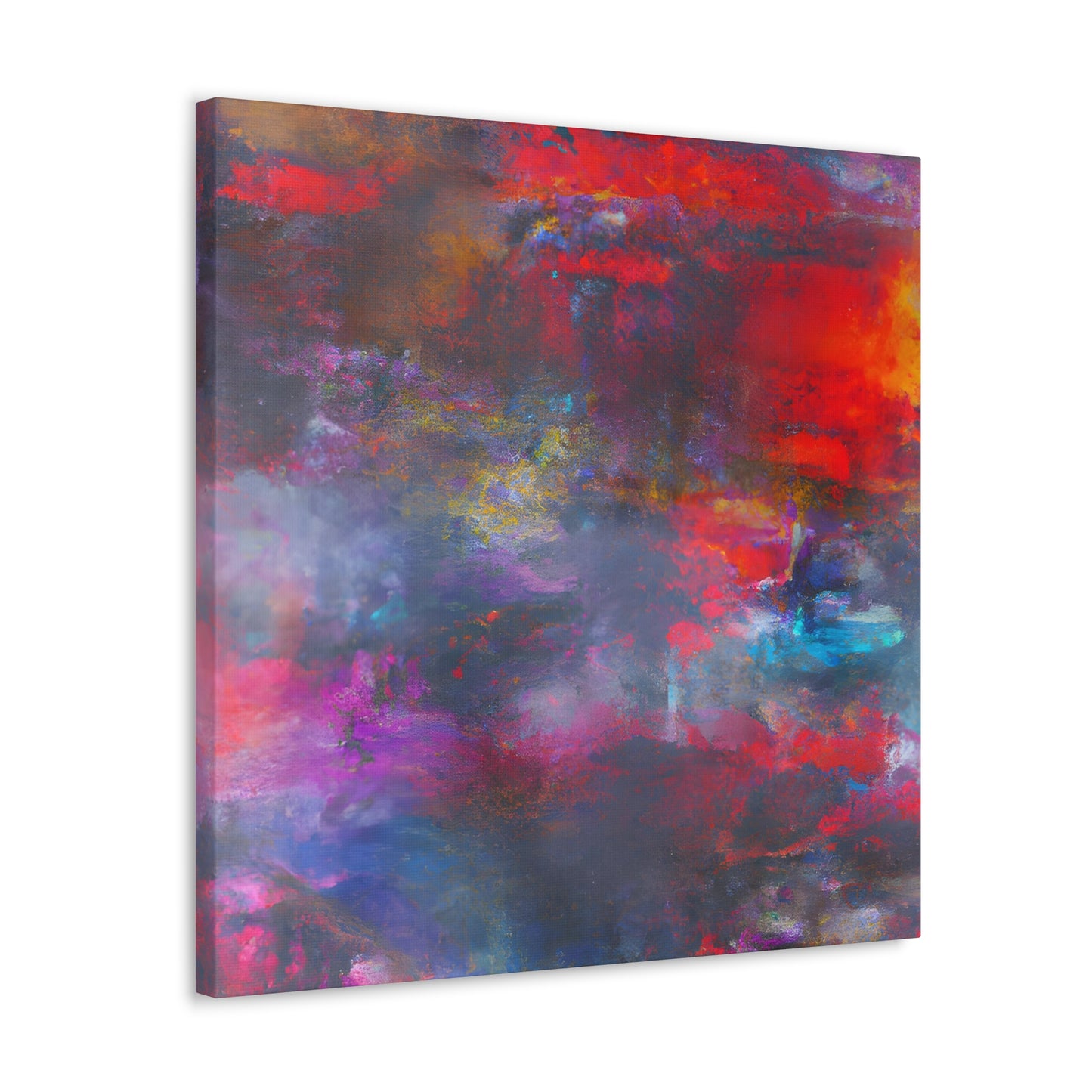 "Spectrum Cascade" - Canvas