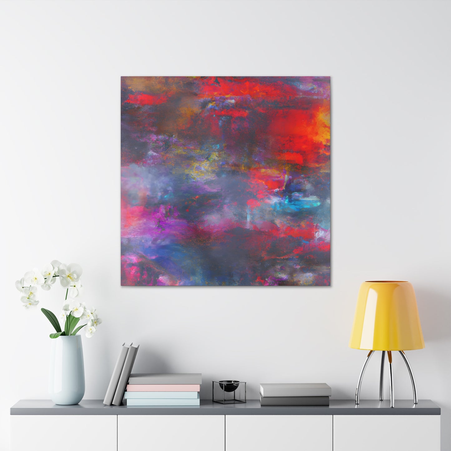 "Spectrum Cascade" - Canvas